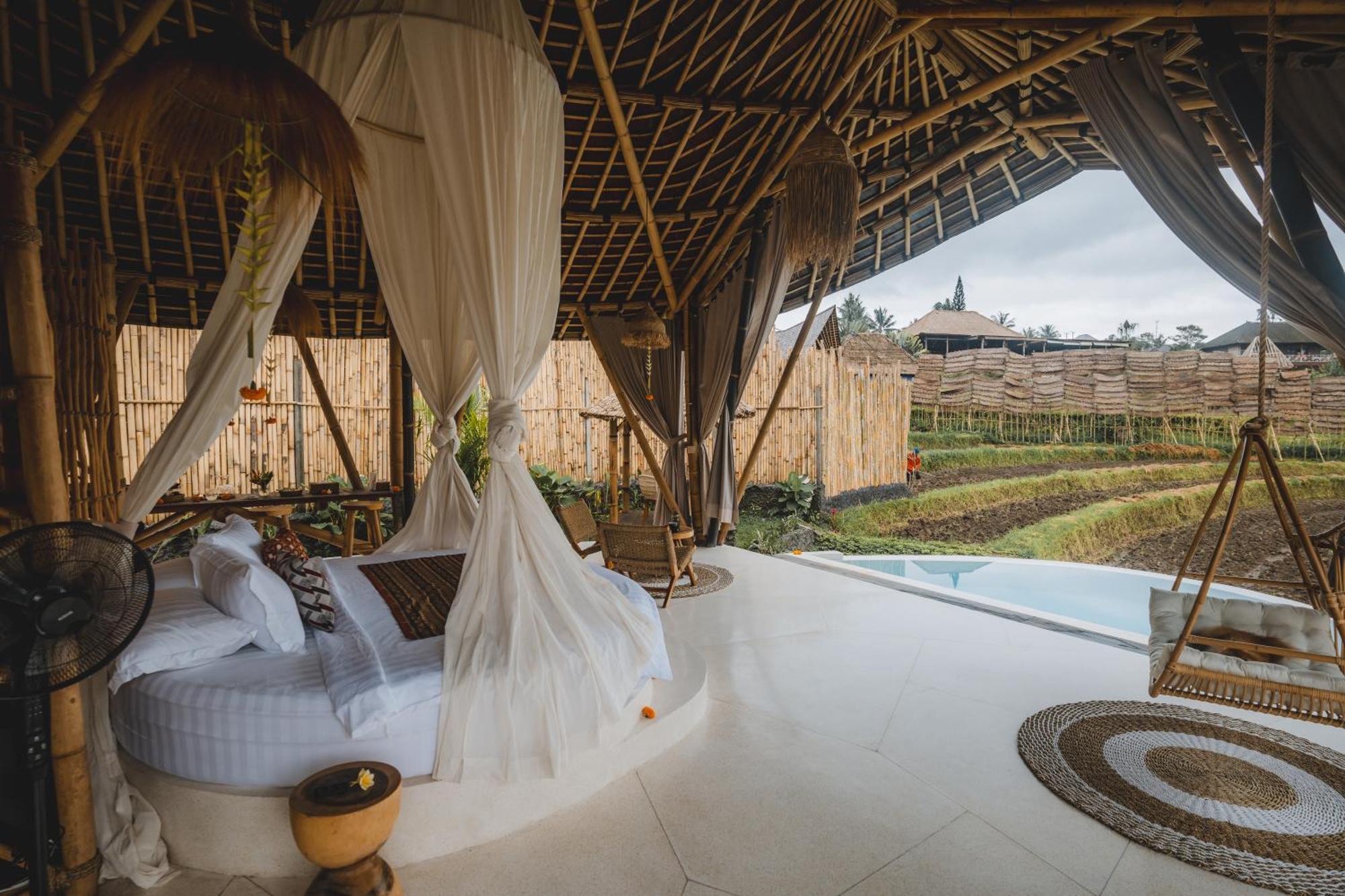 Nivriti Bali Villa Sidemen  Kültér fotó